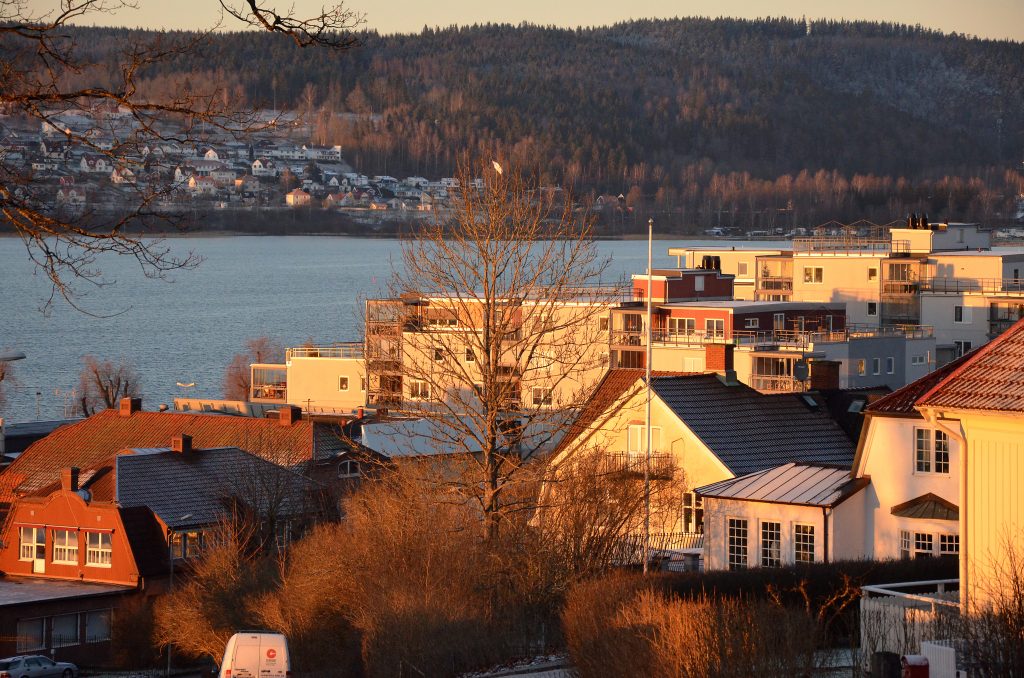 Hus med utsikt över Åsunden i Ulricehamn