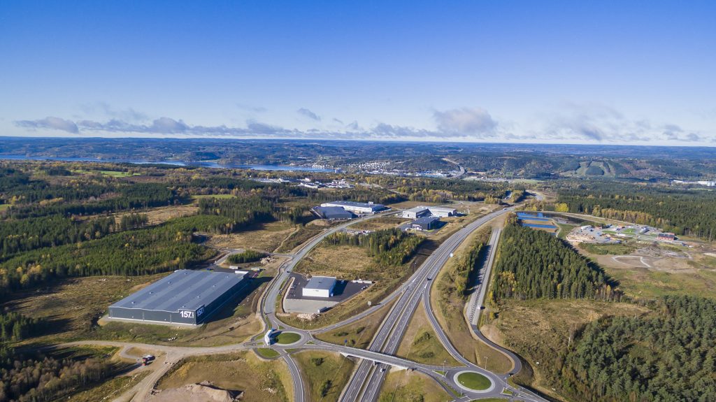 Rönnåsens industriområde i Ulricehamn