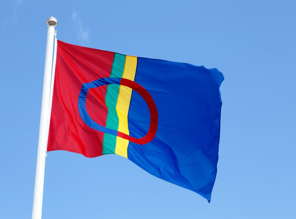 Samiska flaggan.